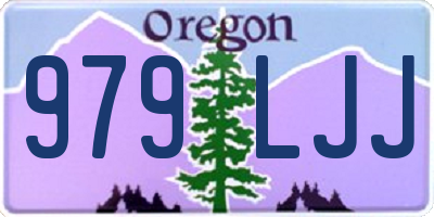 OR license plate 979LJJ