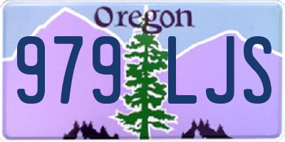 OR license plate 979LJS