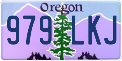 OR license plate 979LKJ