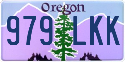 OR license plate 979LKK