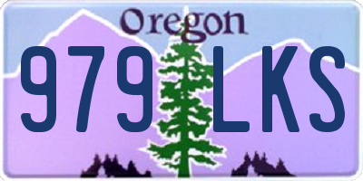 OR license plate 979LKS