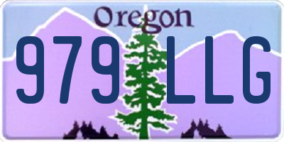 OR license plate 979LLG