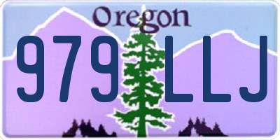 OR license plate 979LLJ