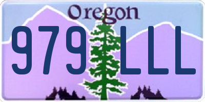 OR license plate 979LLL