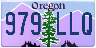 OR license plate 979LLQ