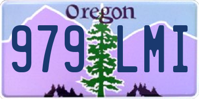 OR license plate 979LMI