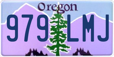 OR license plate 979LMJ