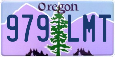 OR license plate 979LMT