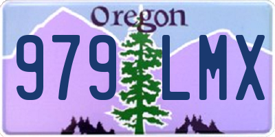 OR license plate 979LMX