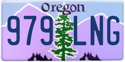 OR license plate 979LNG