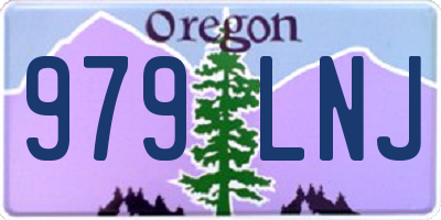 OR license plate 979LNJ