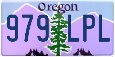 OR license plate 979LPL