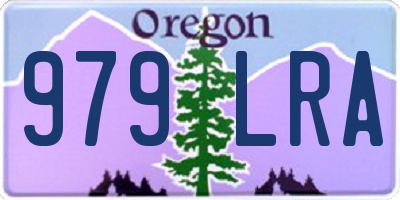OR license plate 979LRA