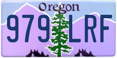 OR license plate 979LRF