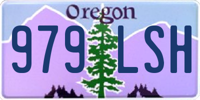 OR license plate 979LSH