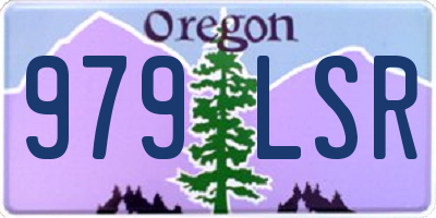 OR license plate 979LSR