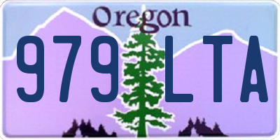 OR license plate 979LTA