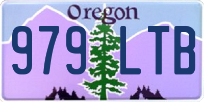 OR license plate 979LTB