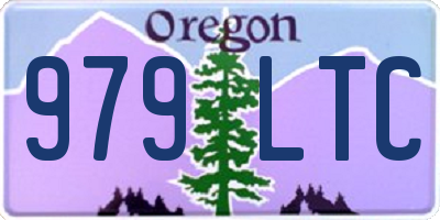 OR license plate 979LTC