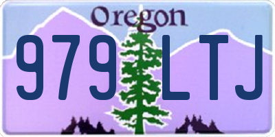 OR license plate 979LTJ