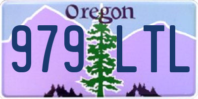 OR license plate 979LTL