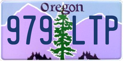 OR license plate 979LTP