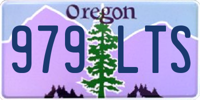 OR license plate 979LTS