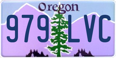 OR license plate 979LVC