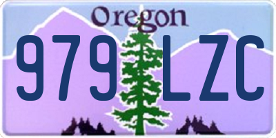 OR license plate 979LZC