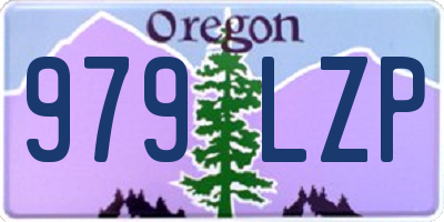 OR license plate 979LZP