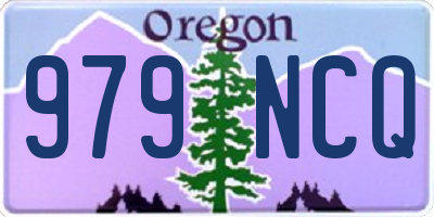 OR license plate 979NCQ