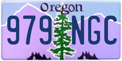 OR license plate 979NGC
