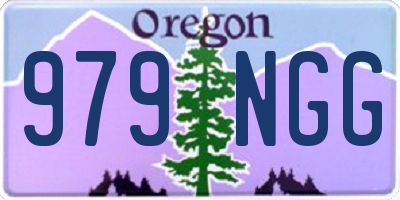 OR license plate 979NGG