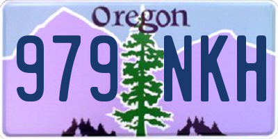 OR license plate 979NKH