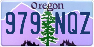 OR license plate 979NQZ