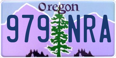 OR license plate 979NRA