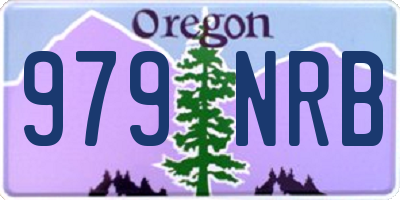 OR license plate 979NRB