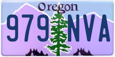 OR license plate 979NVA
