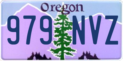 OR license plate 979NVZ