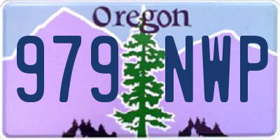 OR license plate 979NWP