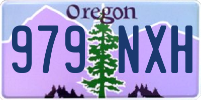 OR license plate 979NXH