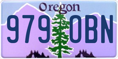 OR license plate 979OBN