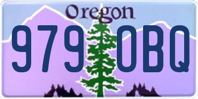 OR license plate 979OBQ