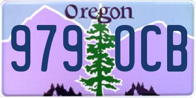 OR license plate 979OCB