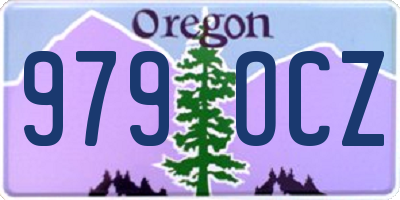 OR license plate 979OCZ