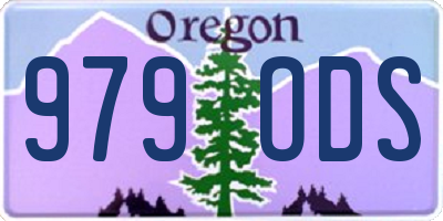 OR license plate 979ODS