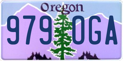 OR license plate 979OGA