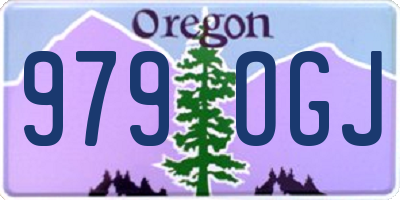 OR license plate 979OGJ