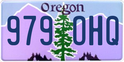 OR license plate 979OHQ