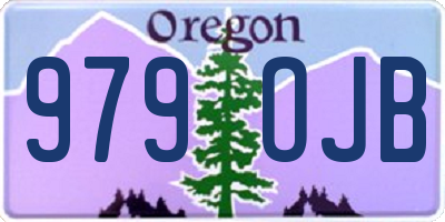OR license plate 979OJB